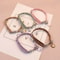 Adjustable Geometric Print Breakaway Cat Collar With Paw Charm 4