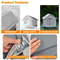 Waterproof Insulated Outdoor Cat Shelter Stray Pet House 4