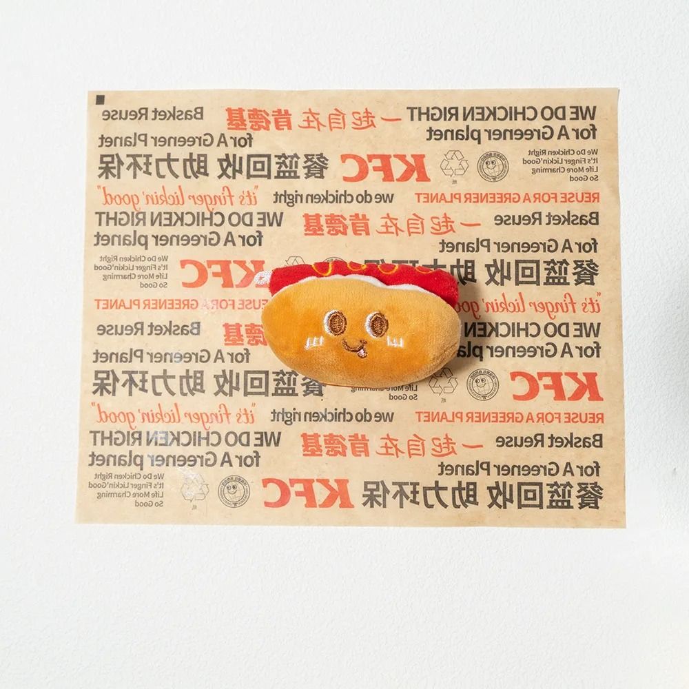 Fast Food Plush Catnip Molar Chewing Toys 9