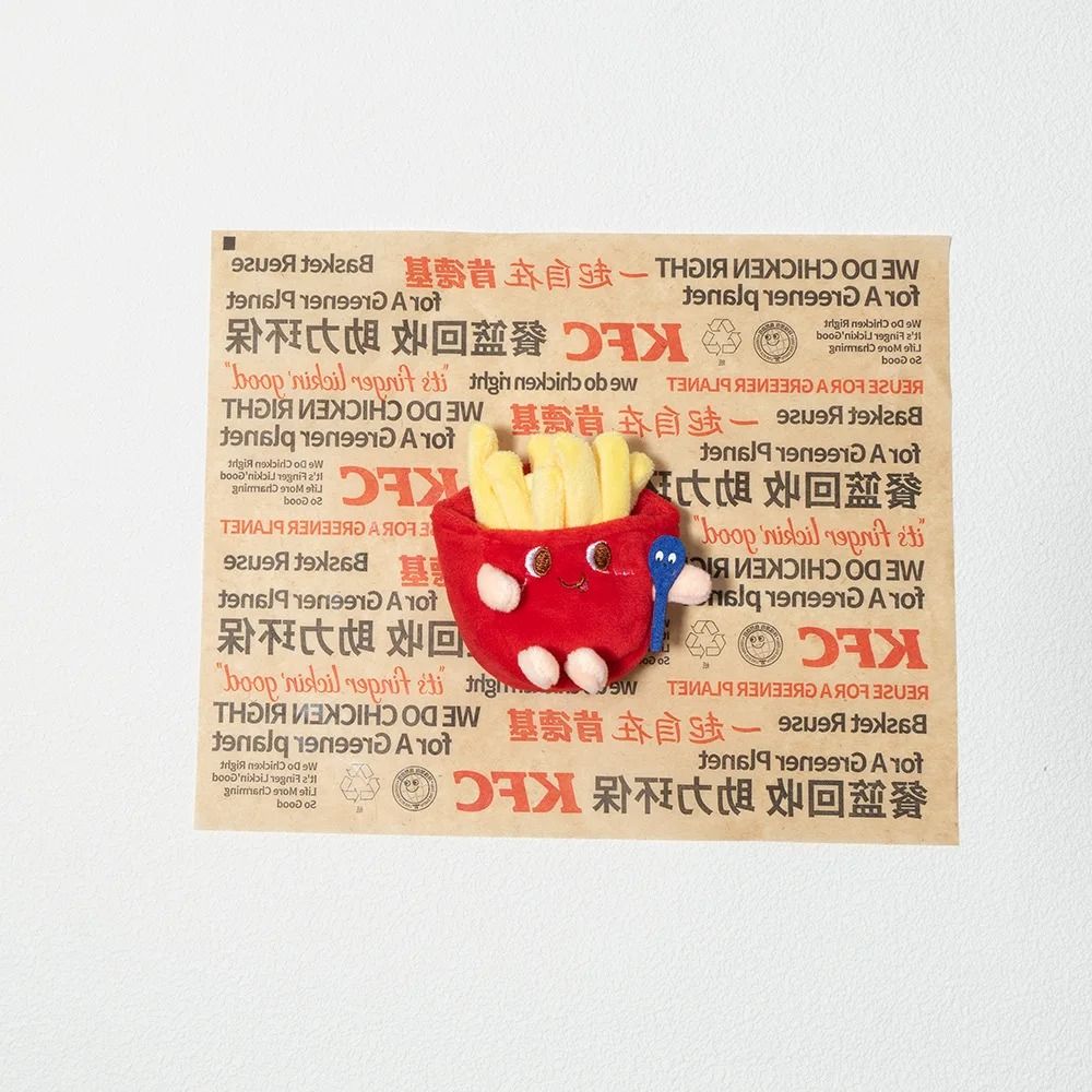 Fast Food Plush Catnip Molar Chewing Toys 8