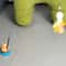 Capybara Plush Fowl Interactive Teaser Wand 70cm 4