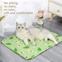 breathable skin-friendly pet cooling ice blanket mat
