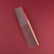 Rainbow Curved Stainless Steel Pet Grooming Comb 19cm 9
