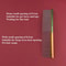 Rainbow Curved Stainless Steel Pet Grooming Comb 19cm 2
