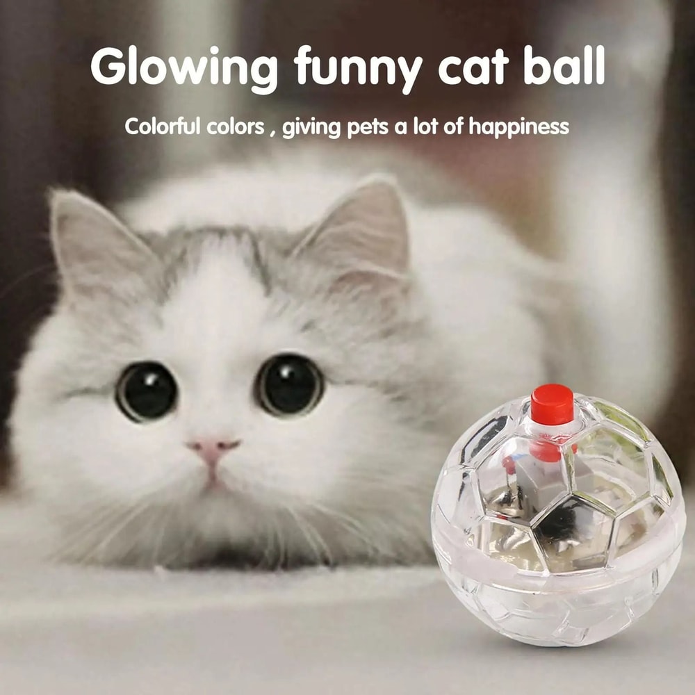 Interactive TouchActivated Motion Flashing Cat Ghost Hunting Ball 3