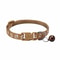 Adjustable Cartoon Paw Print Pet Collar With Safety Bell 11
