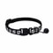 Adjustable Cartoon Paw Print Pet Collar With Safety Bell 12