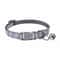 Adjustable Cartoon Paw Print Pet Collar With Safety Bell 13