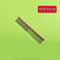 Stainless Steel Lightweight Flat Grooming Comb 25