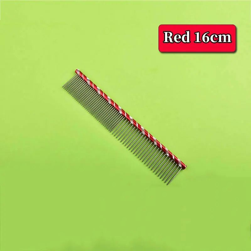 Stainless Steel Lightweight Flat Grooming Comb 25