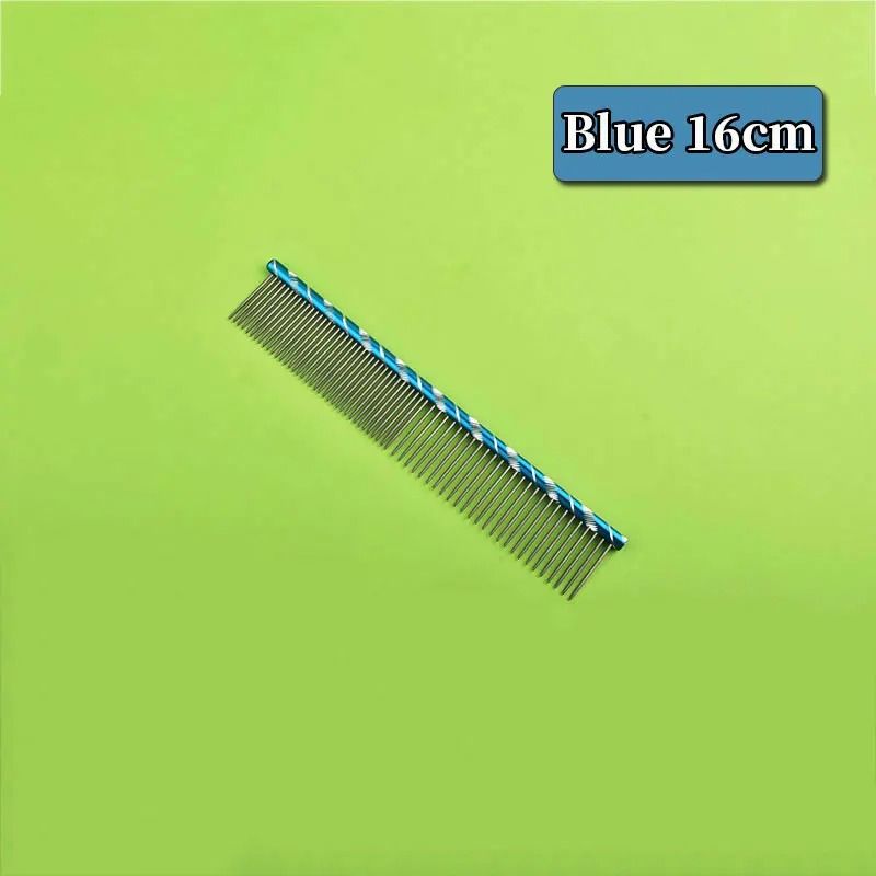 Stainless Steel Lightweight Flat Grooming Comb 27