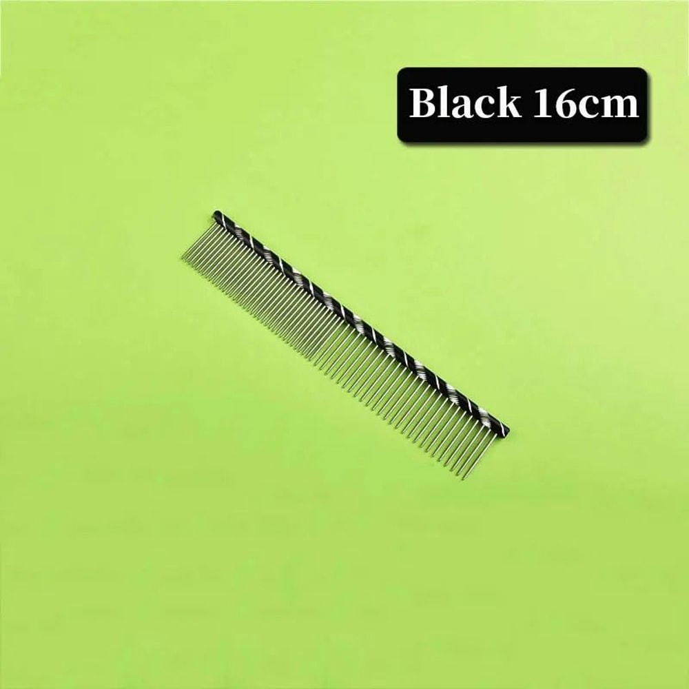 Stainless Steel Lightweight Flat Grooming Comb 28