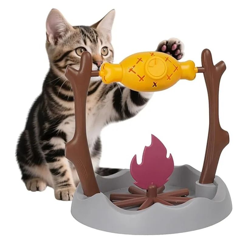 Cat TreatDispensing Slow Puzzle Feeder Toy 0