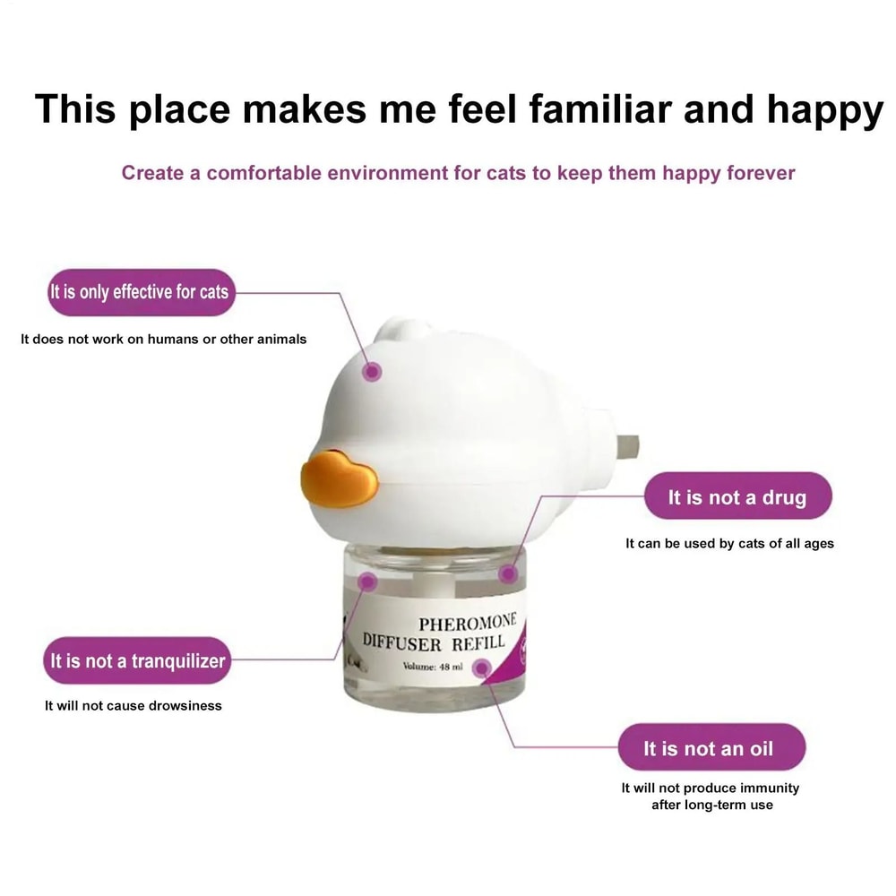 LongLasting Cat Pheromone Calming Diffuser 5