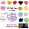 Silicone Soft Cat Nail Caps With Adhesive Glue Set 0