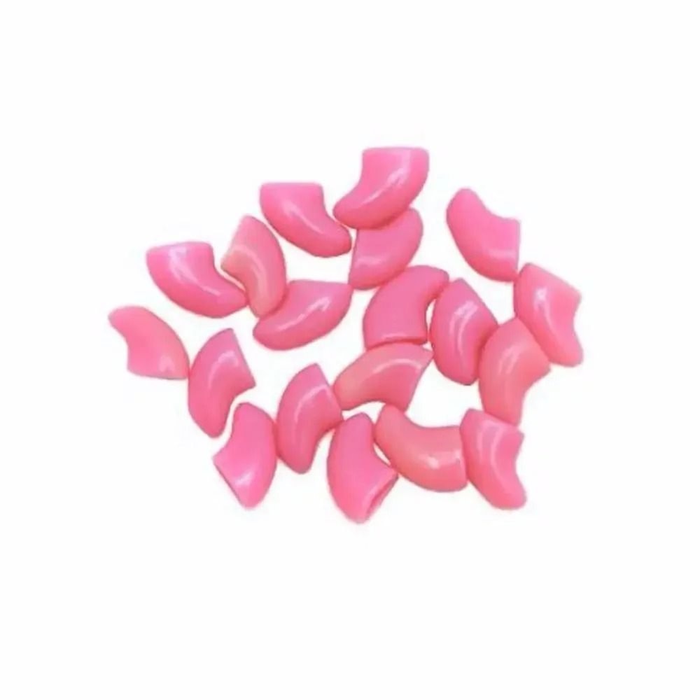 Silicone Soft Cat Nail Caps With Adhesive Glue Set 13