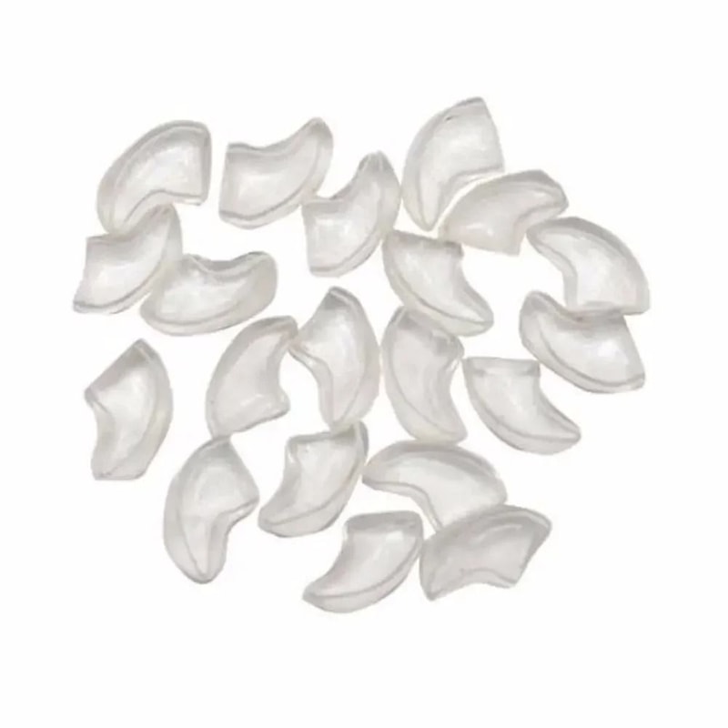 Silicone Soft Cat Nail Caps With Adhesive Glue Set 4