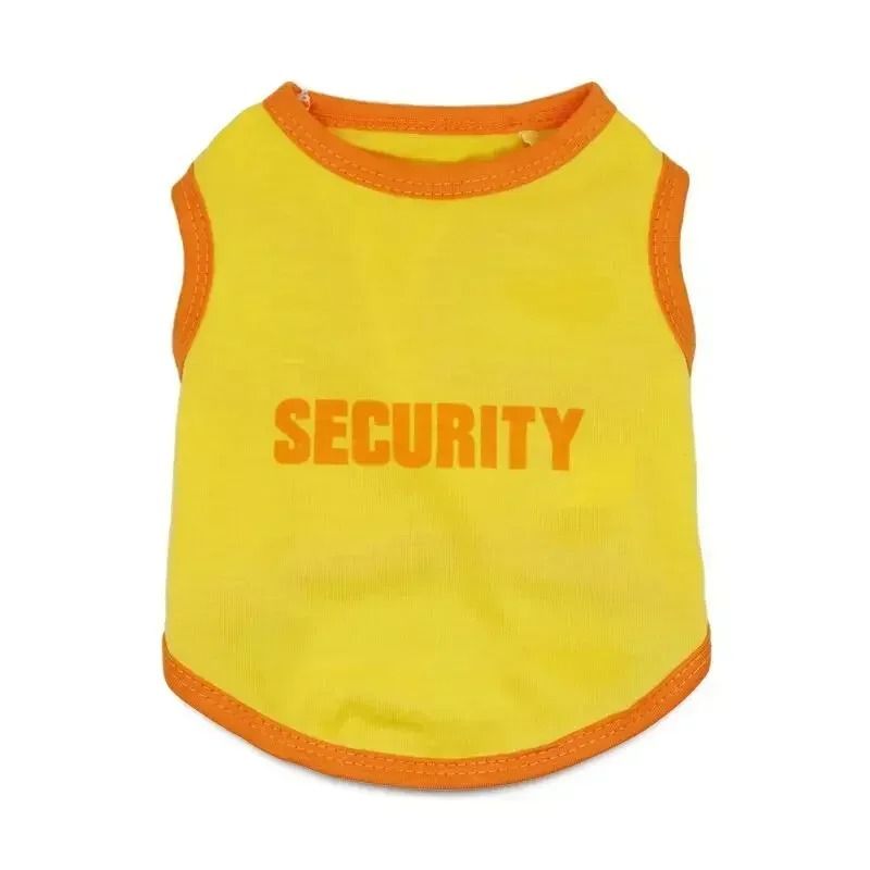 Printed Pet Security Vest TShirt 9