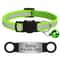 Customized Reflective Pet ID Collar With Nameplate 6