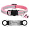 Customized Reflective Pet ID Collar With Nameplate 23