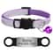 Customized Reflective Pet ID Collar With Nameplate 26