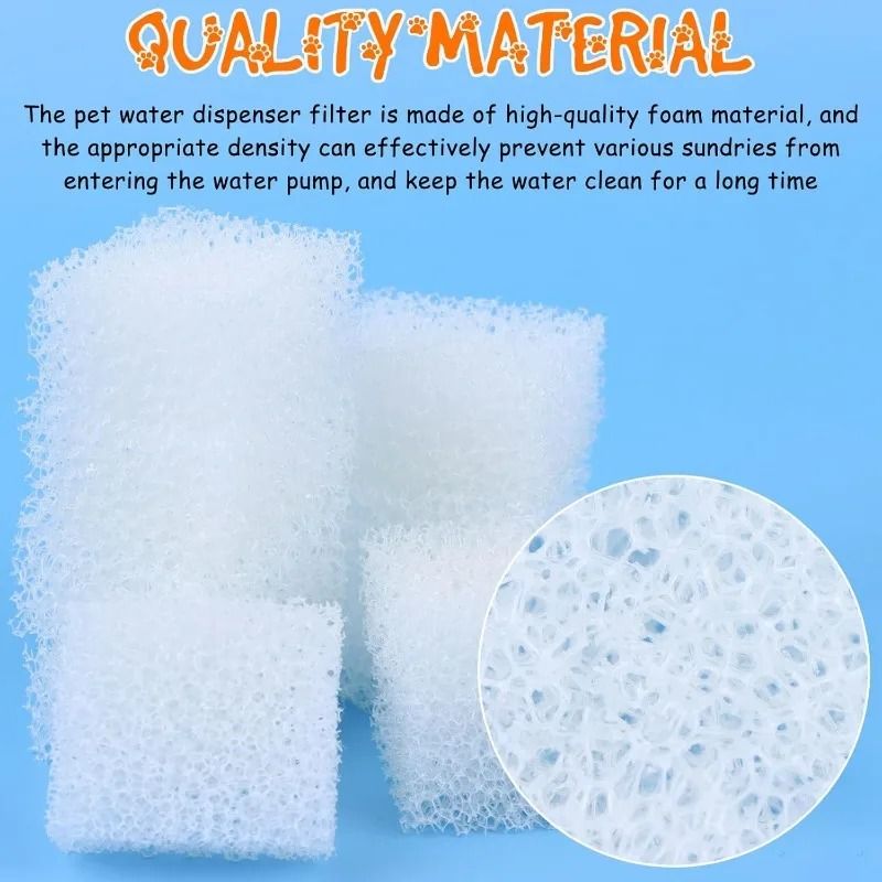 Pet Fountain Replacement PreFilter Foam Sponges 1
