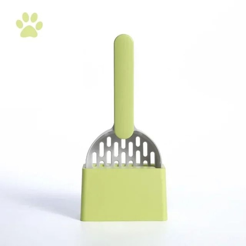 Cat Litter Scoop Set With Storage Base 10