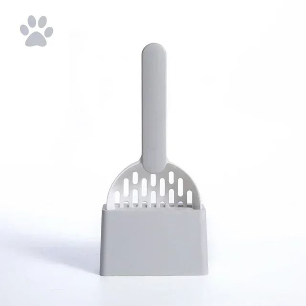 Cat Litter Scoop Set With Storage Base 8