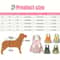 Romantic Floral Pattern Pet Summer Dress 1