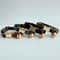 Elegant Tweed Check Cat Collar With Pearl Charm 2