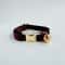 Elegant Tweed Check Cat Collar With Pearl Charm 13