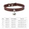 Colorful Adjustable Leather Pet Collar With Bell 6