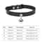 Colorful Adjustable Leather Pet Collar With Bell 21