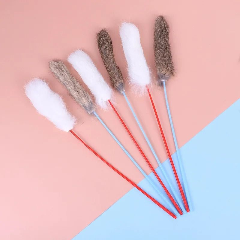 5Piece Interactive Cat Teaser Wand Set 16