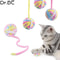 DrDC Colorful Wool Cat Teaser Toy Balls 1