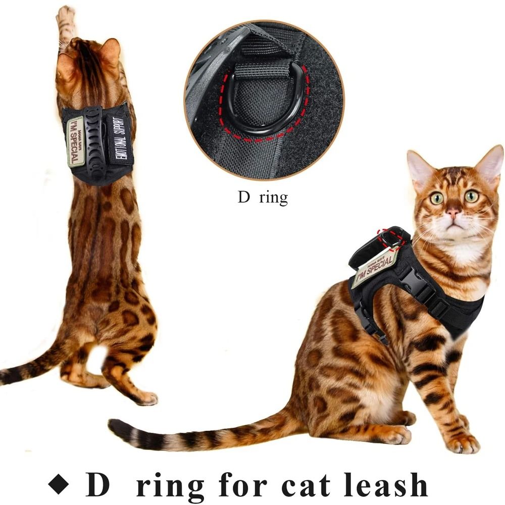 Tactical EscapeProof Military Style Cat Harness 2