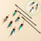 Interactive Butterfly Feather Cat Teaser Wand 0