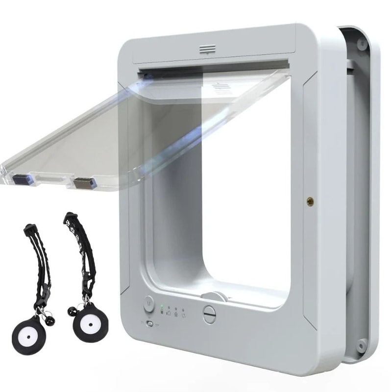 Electronic Induction Smart Microchip Pet Door 0