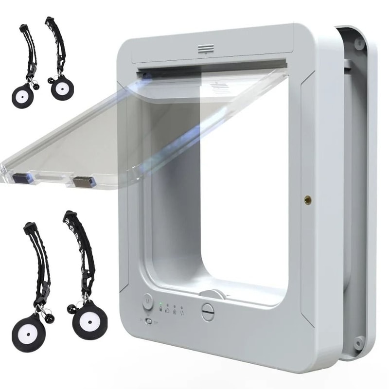 Electronic Induction Smart Microchip Pet Door 9