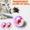 3Piece MotionActivated Flash Cat Ball Toy Set 0