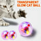 3Piece MotionActivated Flash Cat Ball Toy Set 0