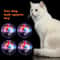 3Piece MotionActivated Flash Cat Ball Toy Set 1