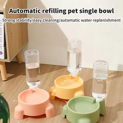 automatic pet water bottle dispenser bowl