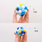 Interactive Plush Rainbow Bell Ball Pet Toy Set 1