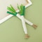 3Piece Simulated Scallion Cat Chew Toy Set With Silvervine 4
