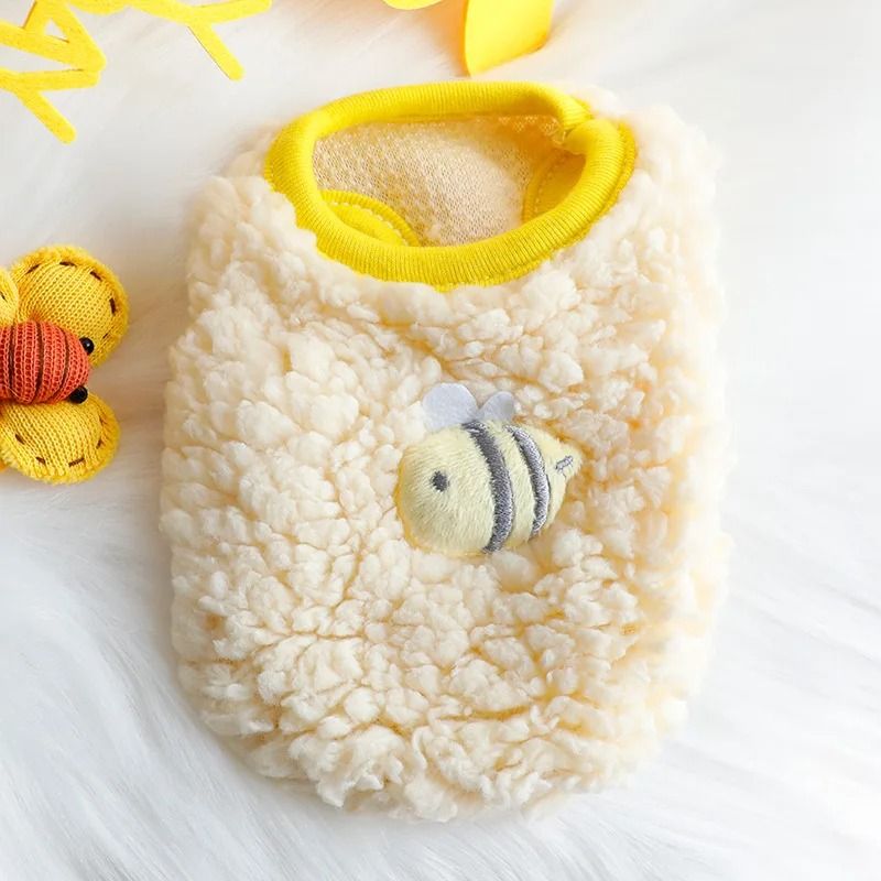 Newborn Kitten Velvet Winter Warm Pet Sweater 9