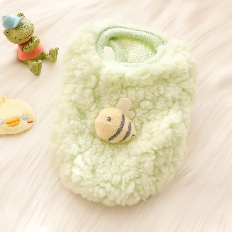 Newborn Kitten Velvet Winter Warm Pet Sweater 7