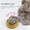 Edible Catnip Ball Rotatable Self Adhesive Wall Treat Toy Set 2