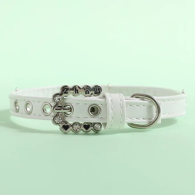 Luxury Faux Pearl And Rhinestone Jewelry Collar Necklace For Pets 5