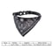 Adjustable Cute Printed Triangular Bandana Cat And Puppy Scarf Collar 1